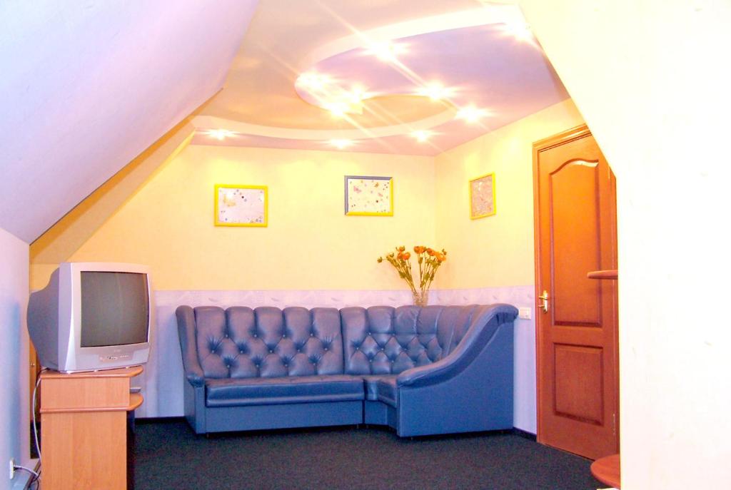 TV a/nebo společenská místnost v ubytování Hotel Hottey