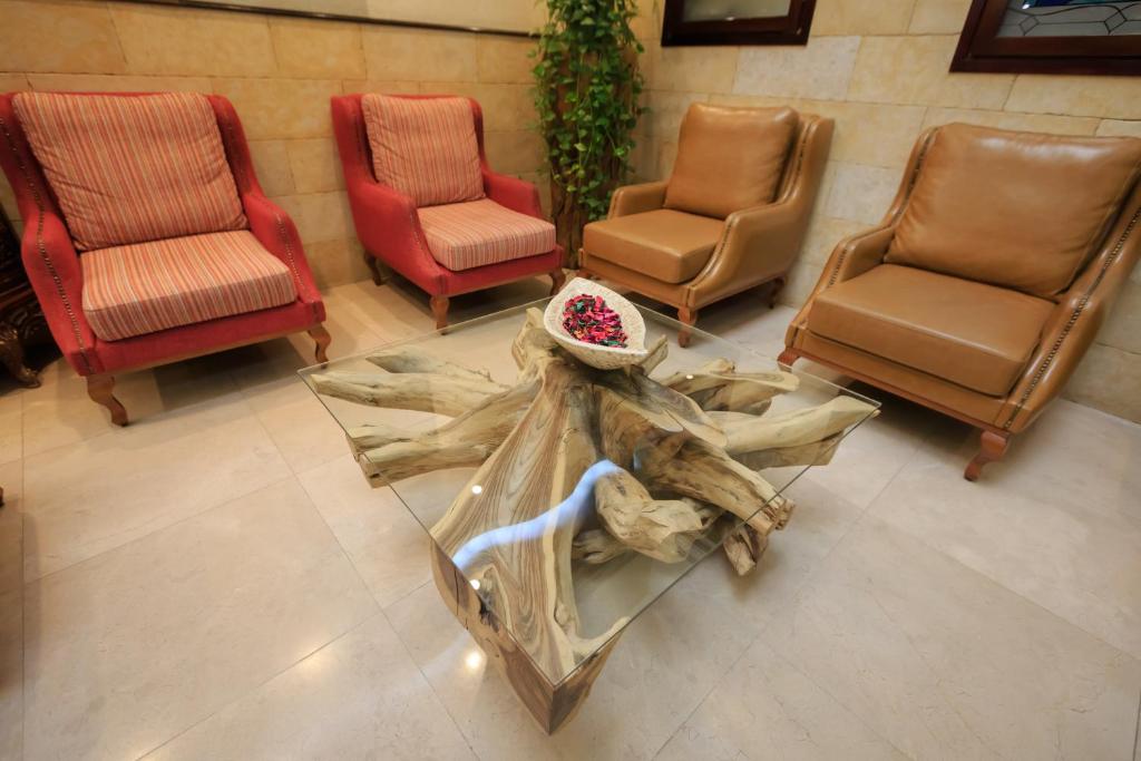 Posezení v ubytování Hashimi Hotel
