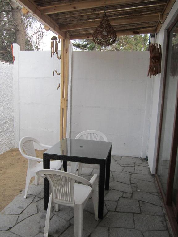 Patio nebo venkovní prostory v ubytování Cajón del Maipo Lodge