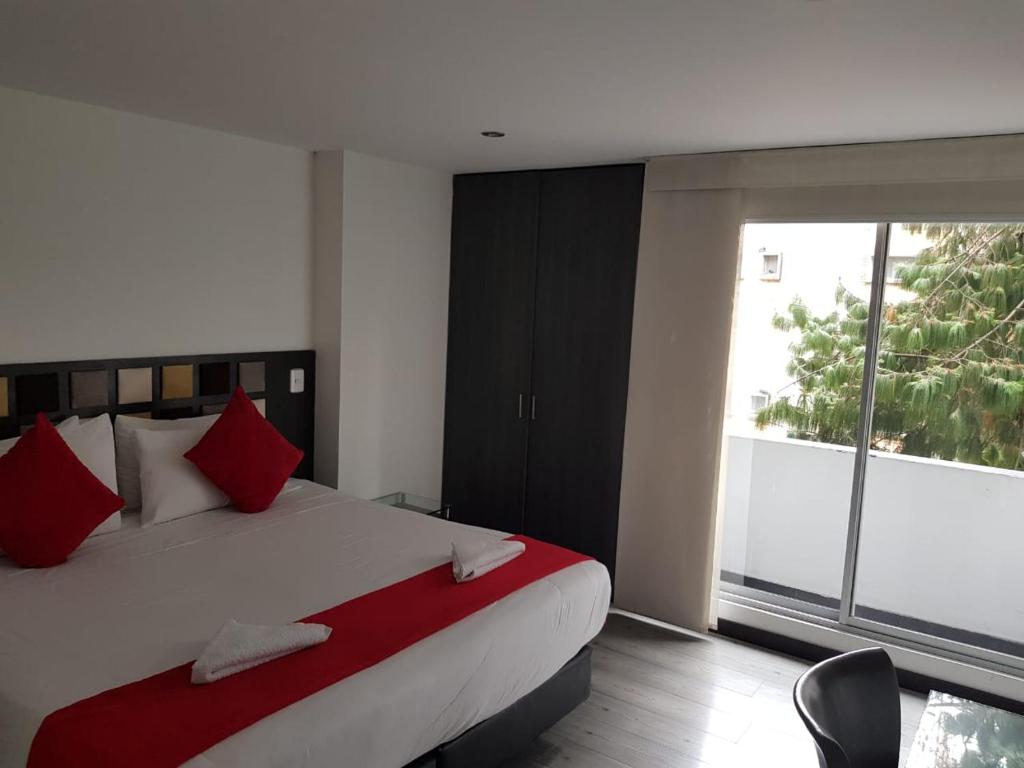 Postel nebo postele na pokoji v ubytování AW Hotel Ariston