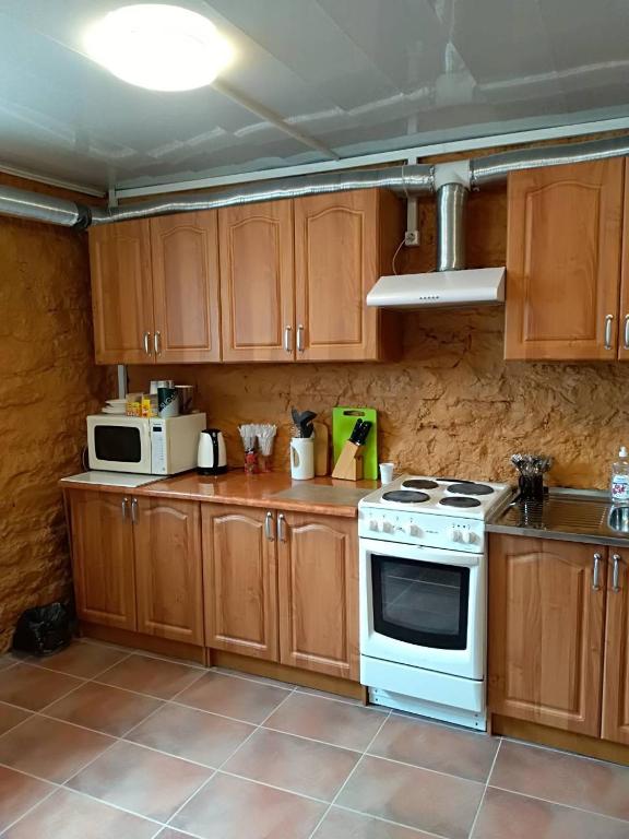 Köök või kööginurk majutusasutuses Hostel31
