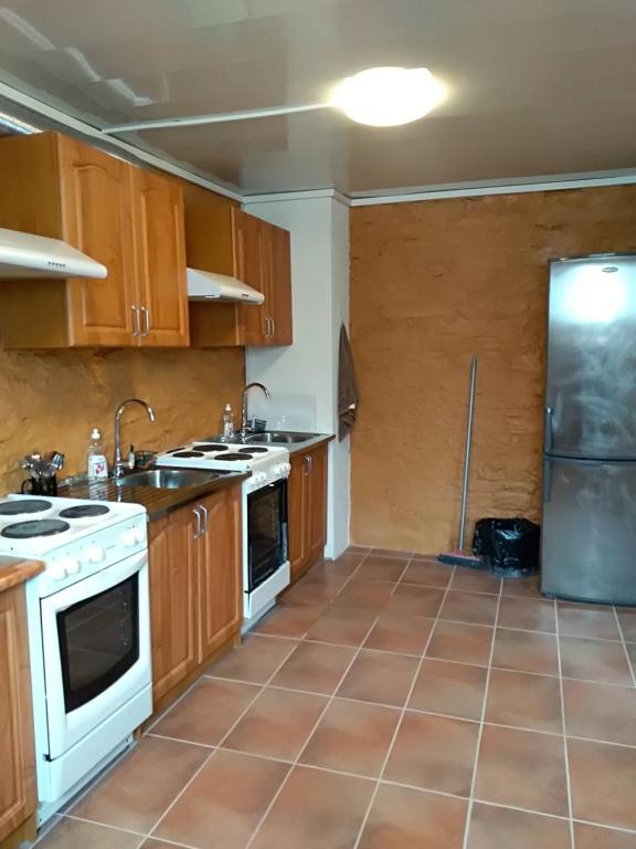 Köök või kööginurk majutusasutuses Hostel31