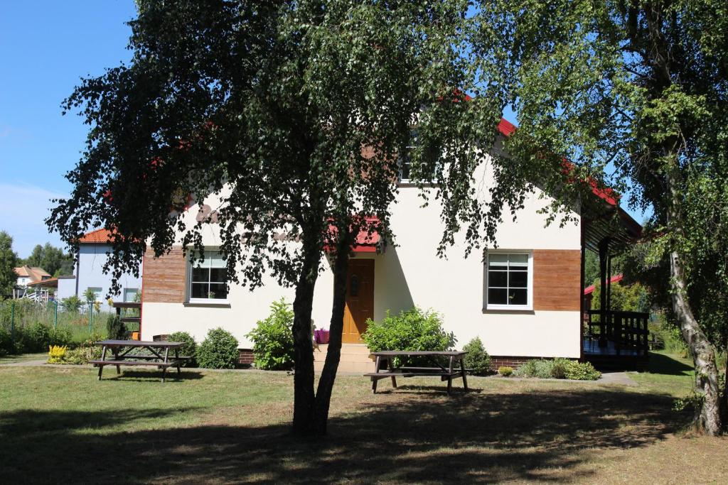 Zahrada ubytování Barwy Lata