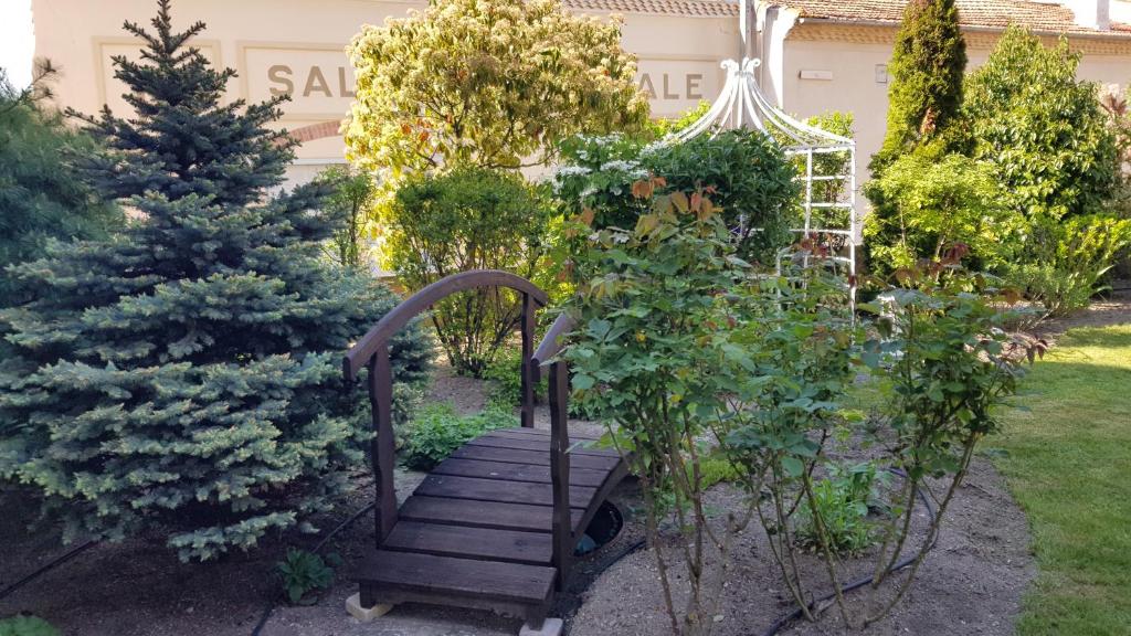 Zahrada ubytování Au Coq Bleu