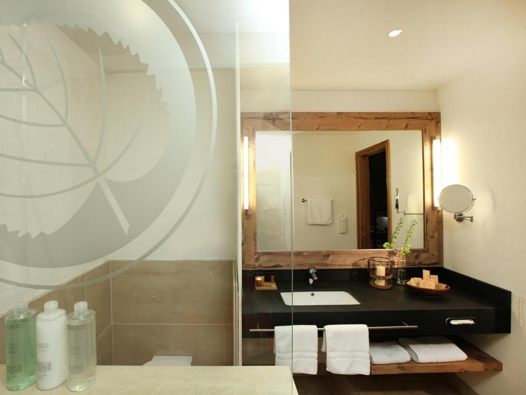 Koupelna v ubytování Spa & GolfResort Weimarer Land