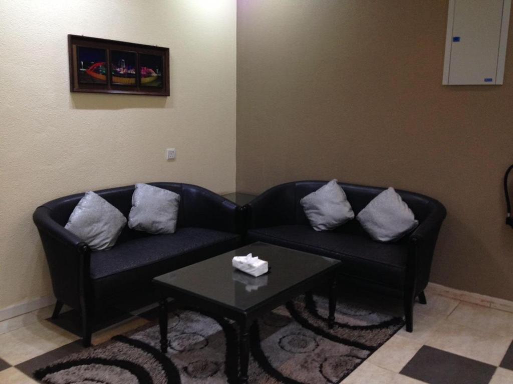 Istumisnurk majutusasutuses Safwt Aldyar Furnished Units