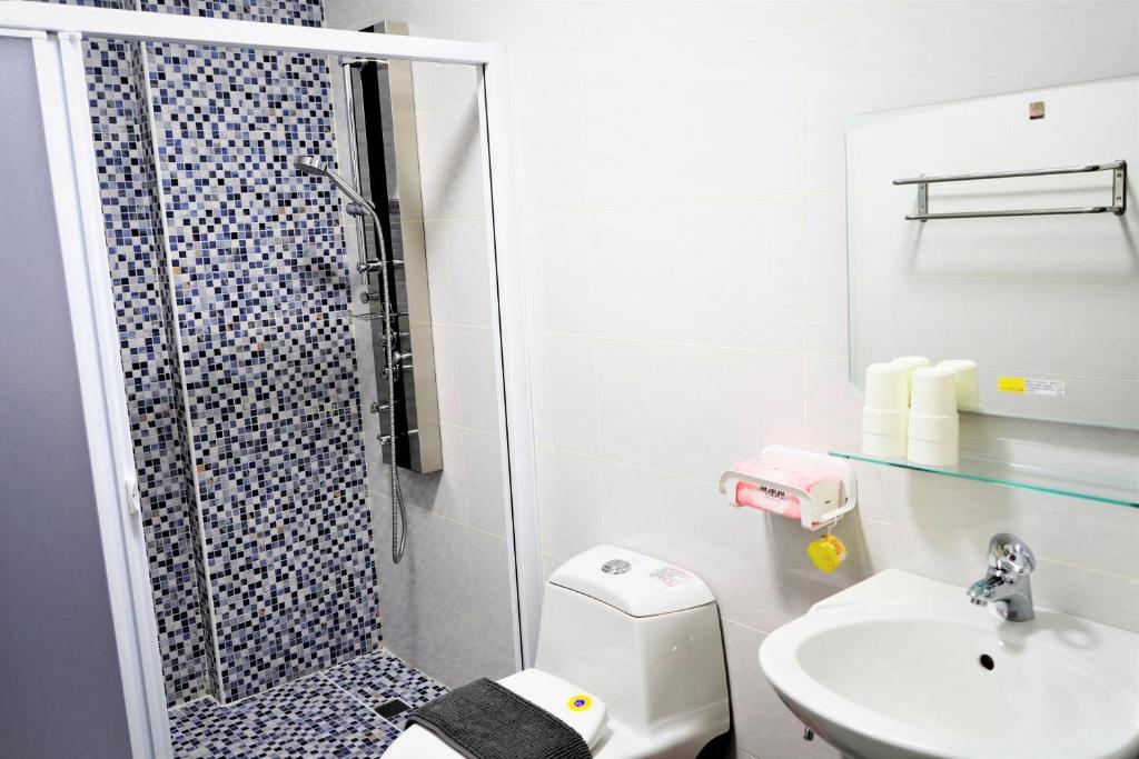 Koupelna v ubytování No.51 Ruisui Homestay