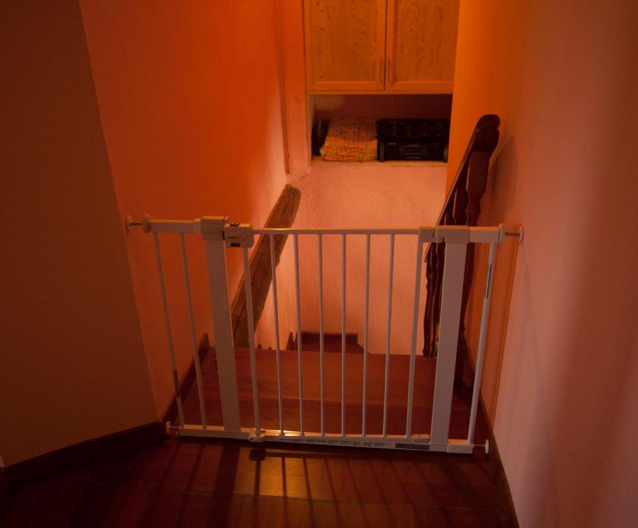 Postel nebo postele na pokoji v ubytování Casa nel verde