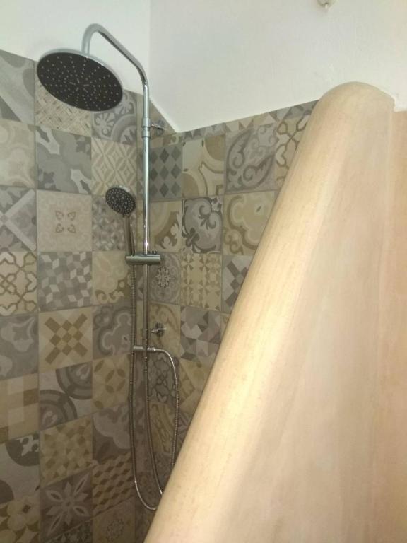 Koupelna v ubytování Poseidon Studios