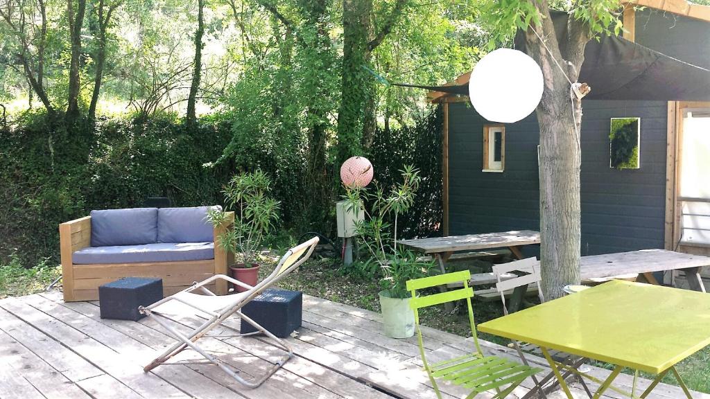 Zahrada ubytování Camping la Grangeonne