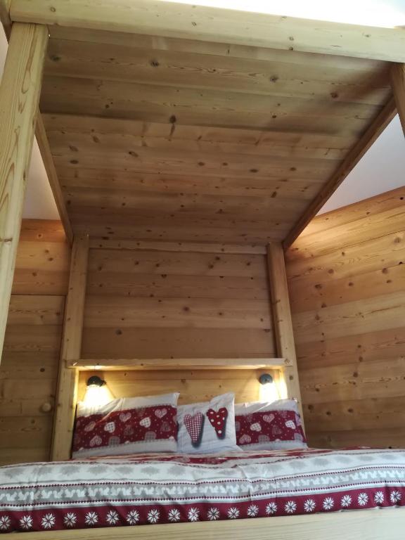 Posteľ alebo postele v izbe v ubytovaní Romantiche Orobie B&B