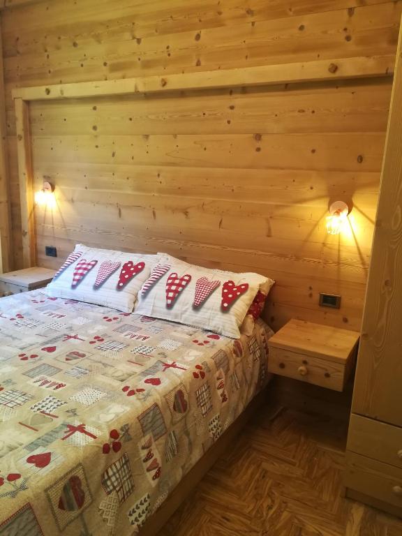 Posteľ alebo postele v izbe v ubytovaní Romantiche Orobie B&B