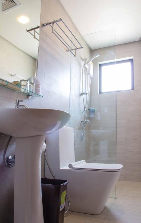 Koupelna v ubytování Sheridan Boutique Hotel