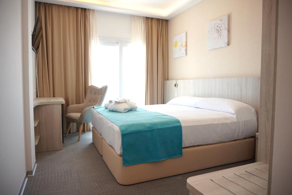 Postel nebo postele na pokoji v ubytování Hotel Soul de Javea