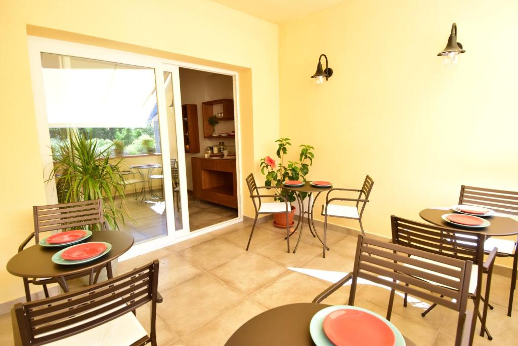 Posezení v ubytování B&B Maestrale