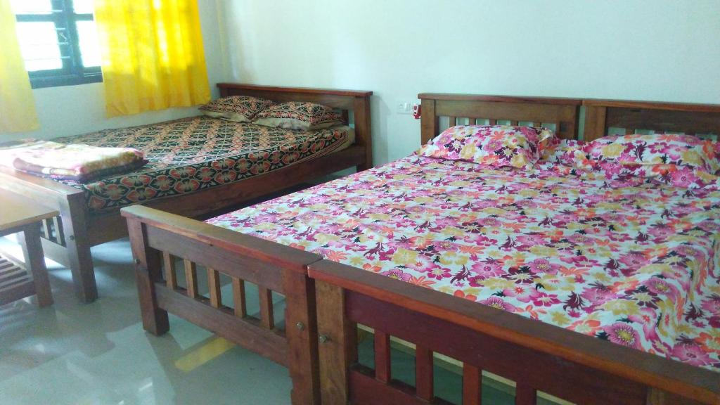 Cama o camas de una habitación en Villa Vibes