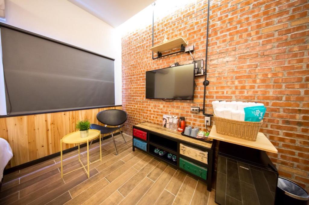 Dapur atau dapur kecil di Tiffany Homestay
