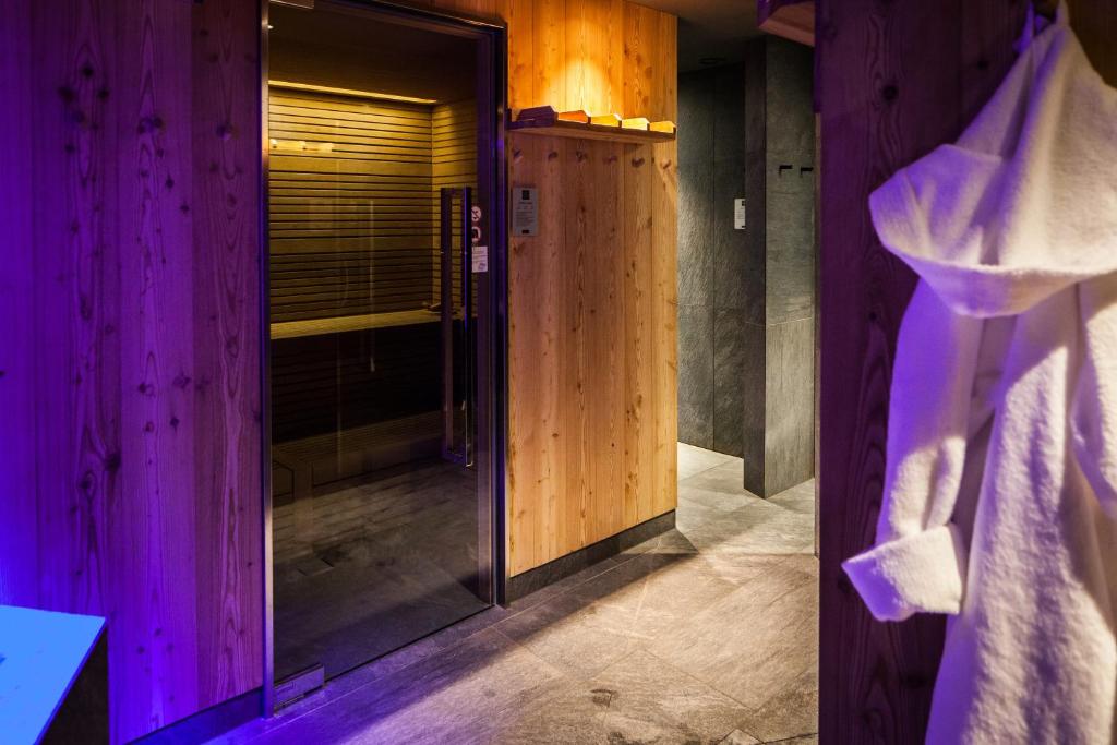 Koupelna v ubytování Mountain Design Hotel EdenSelva