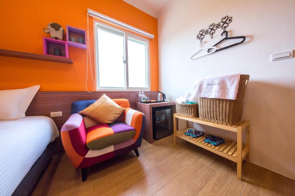 Ruang duduk di Tiffany Homestay