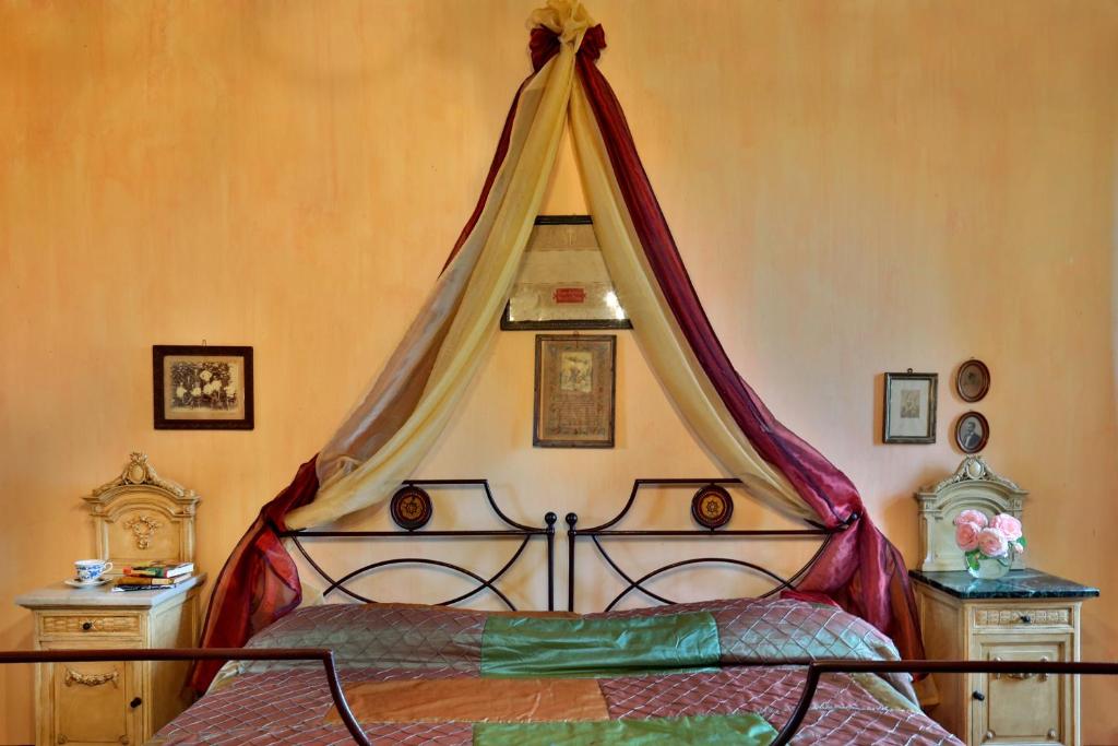 Postel nebo postele na pokoji v ubytování Relais I Castagnoni