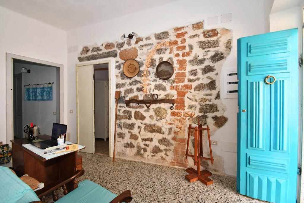Posezení v ubytování B&B Sa domo de sos Massaios