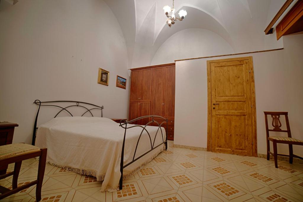 Postel nebo postele na pokoji v ubytování Lucapannune