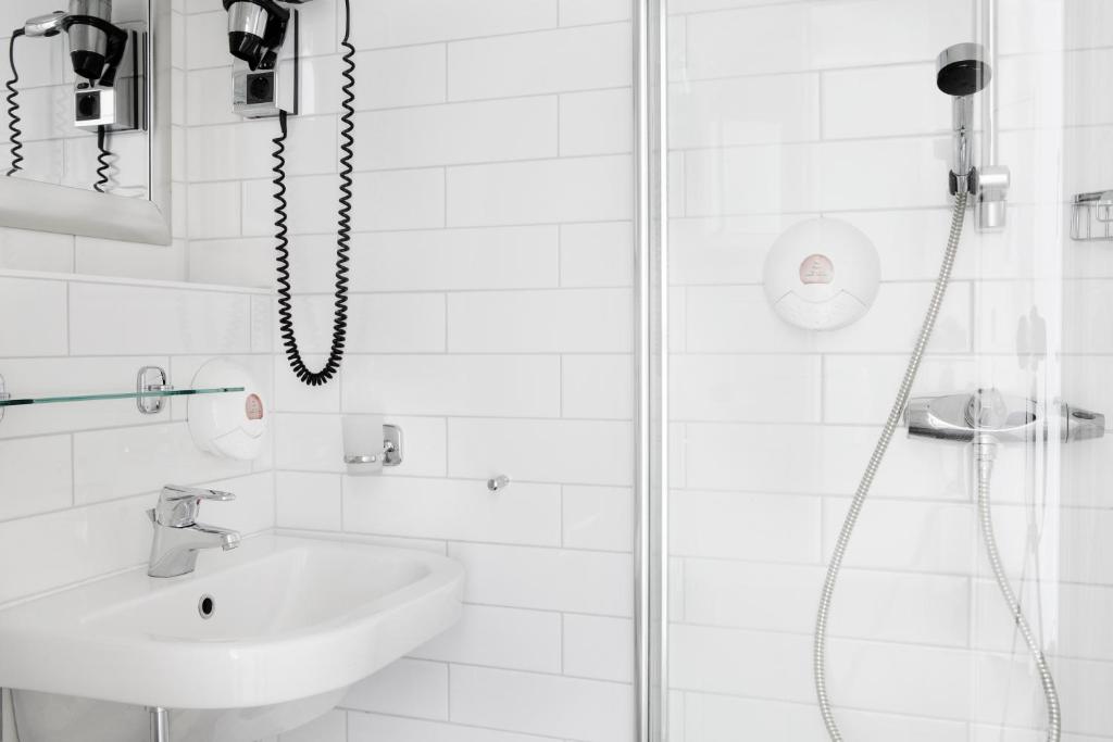 Et bad på Comfort Hotel Fosna