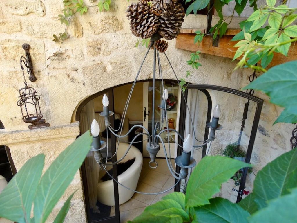 Zahrada ubytování Un Patio en Luberon