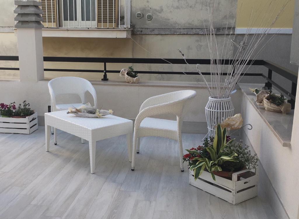 Balkón nebo terasa v ubytování Dream & Relax