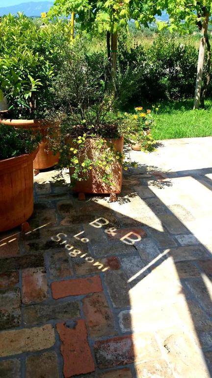 Zahrada ubytování B&B Le Stagioni