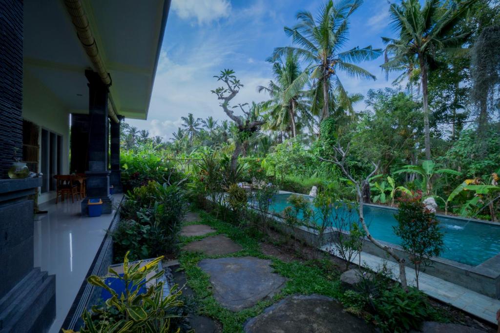 Zahrada ubytování Vinayaka Ubud