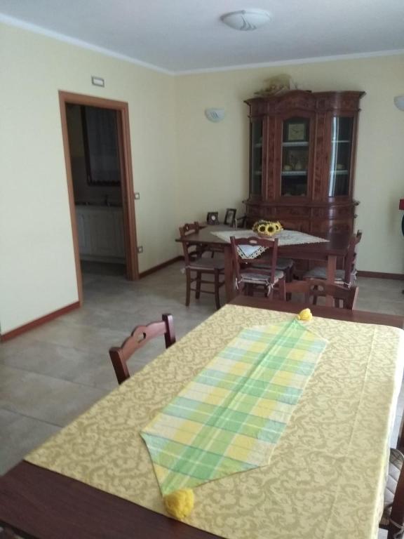 Posezení v ubytování B&B Al Lauro