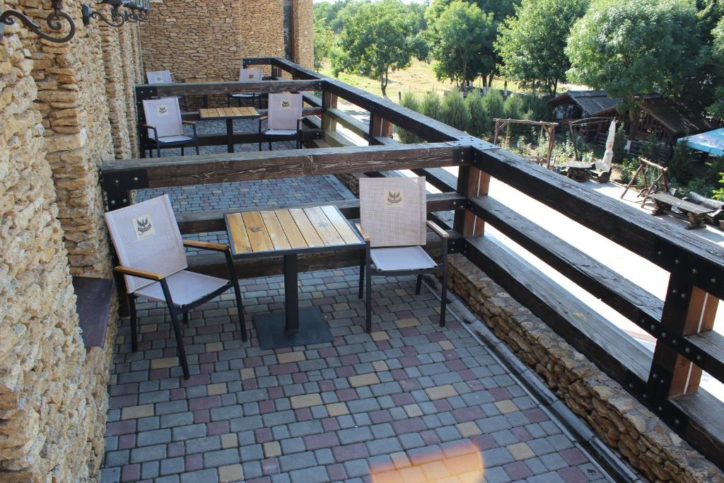 Balkón nebo terasa v ubytování Hotel Mastara