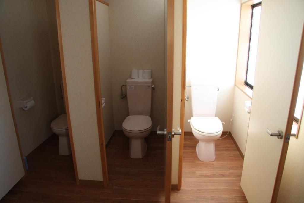 Koupelna v ubytování Magome Chaya