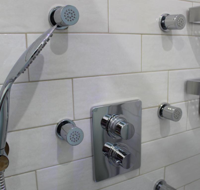Koupelna v ubytování La Chiave Rossa B&B