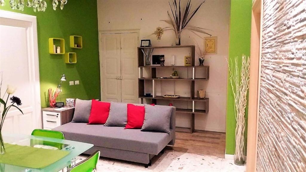 Część wypoczynkowa w obiekcie Corte Degli Aranci House