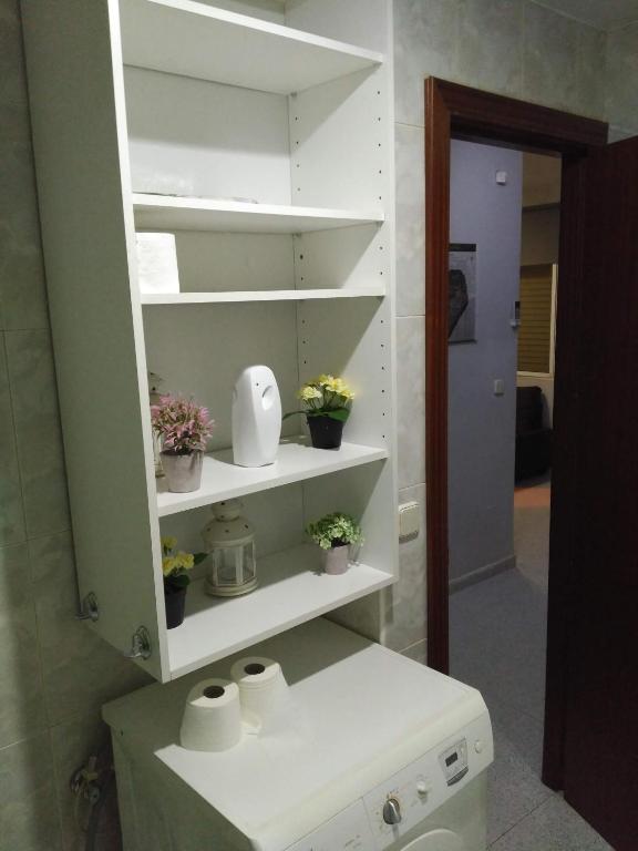Kuchnia lub aneks kuchenny w obiekcie MalagaOnBeach 1 - Two bedrooms - up to 3 people - 10 meters beach