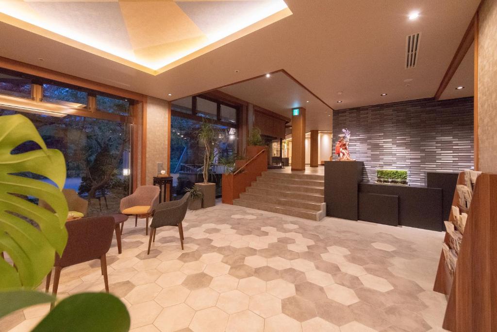 Posezení v ubytování Hotel Oyanagi