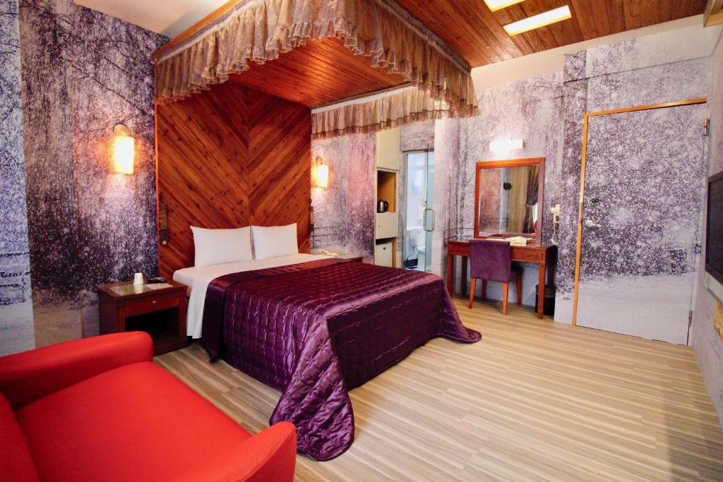 Postel nebo postele na pokoji v ubytování Spring City Motel