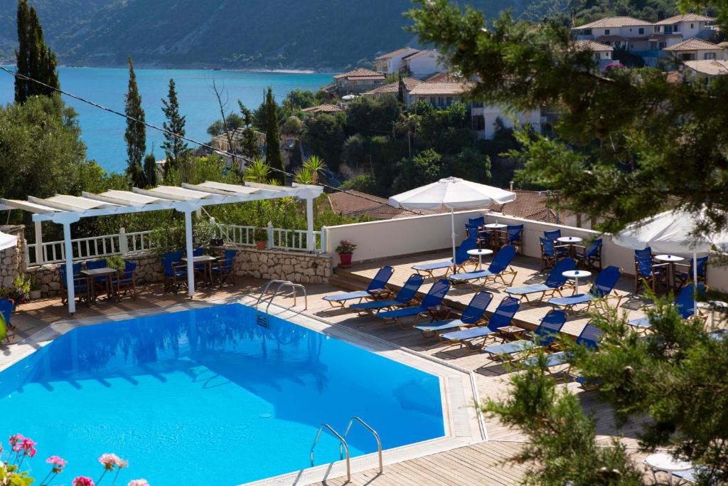 Bazén v ubytování Odyssey Hotel nebo v jeho okolí