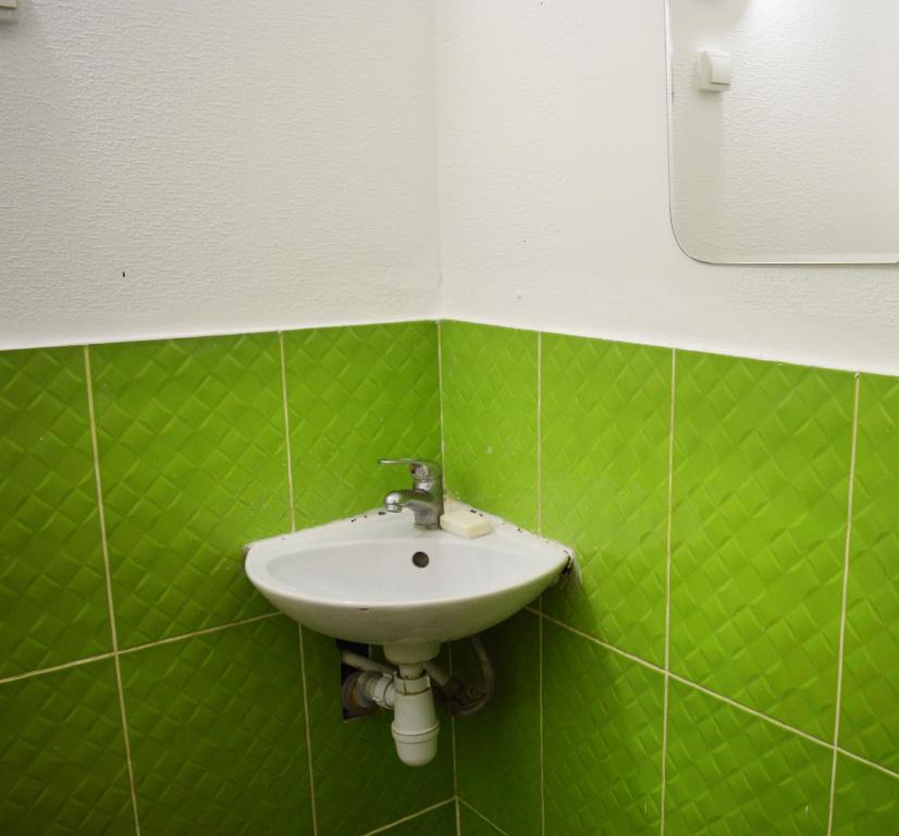 Koupelna v ubytování City Center Hostel