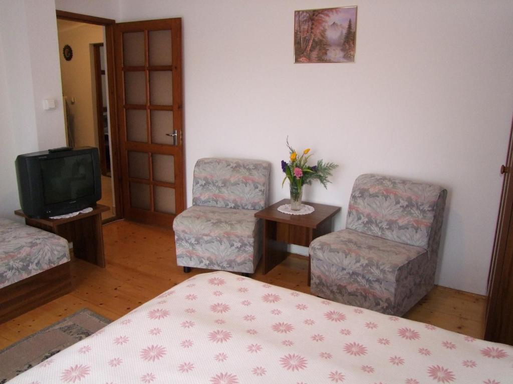 Posezení v ubytování Rajna Apartmanház