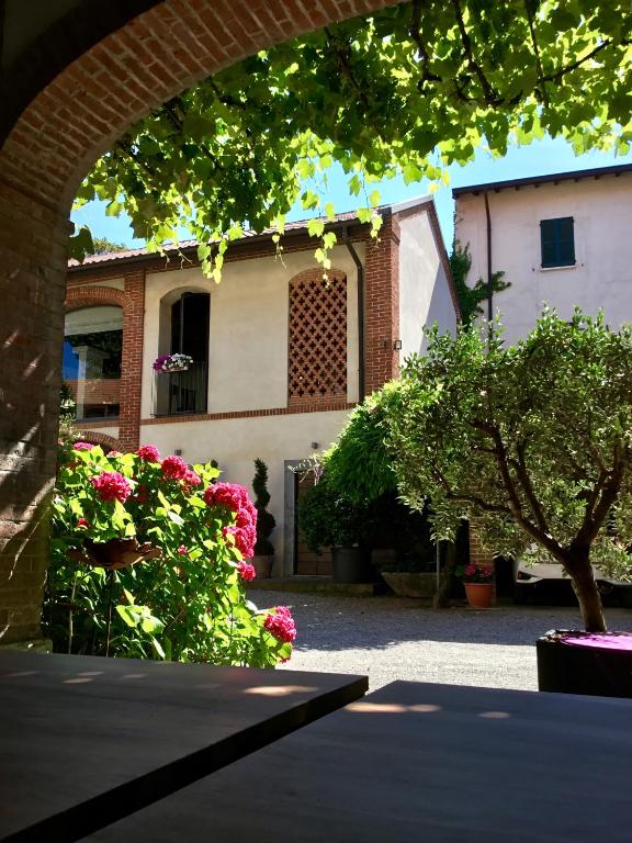 Zahrada ubytování La Corte e l'Uva