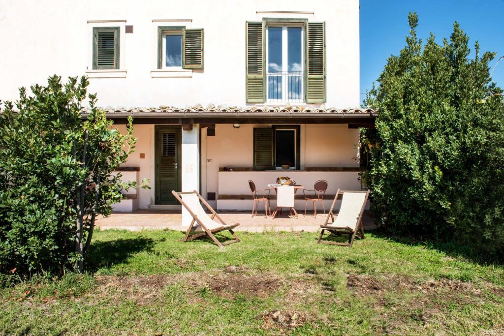 Zahrada ubytování Relais Parco Cavalonga