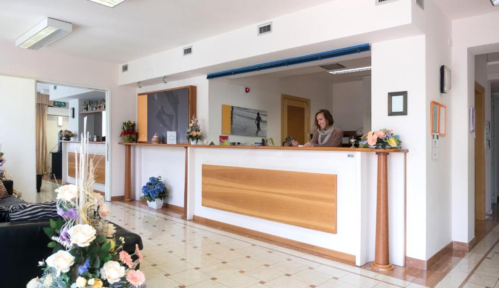 Vstupní hala nebo recepce v ubytování Hotel Maita