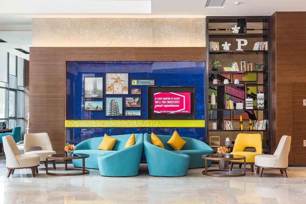 Posezení v ubytování Hampton by Hilton Zhengzhou High-Tech Zone