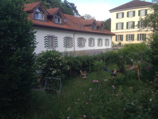 Zahrada ubytování Bodensee Moosburg Biohof am See