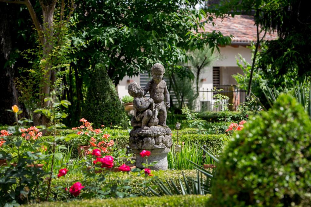 Zahrada ubytování Relais I Castagnoni