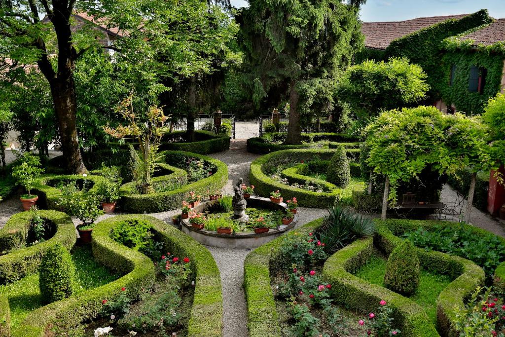Zahrada ubytování Relais I Castagnoni