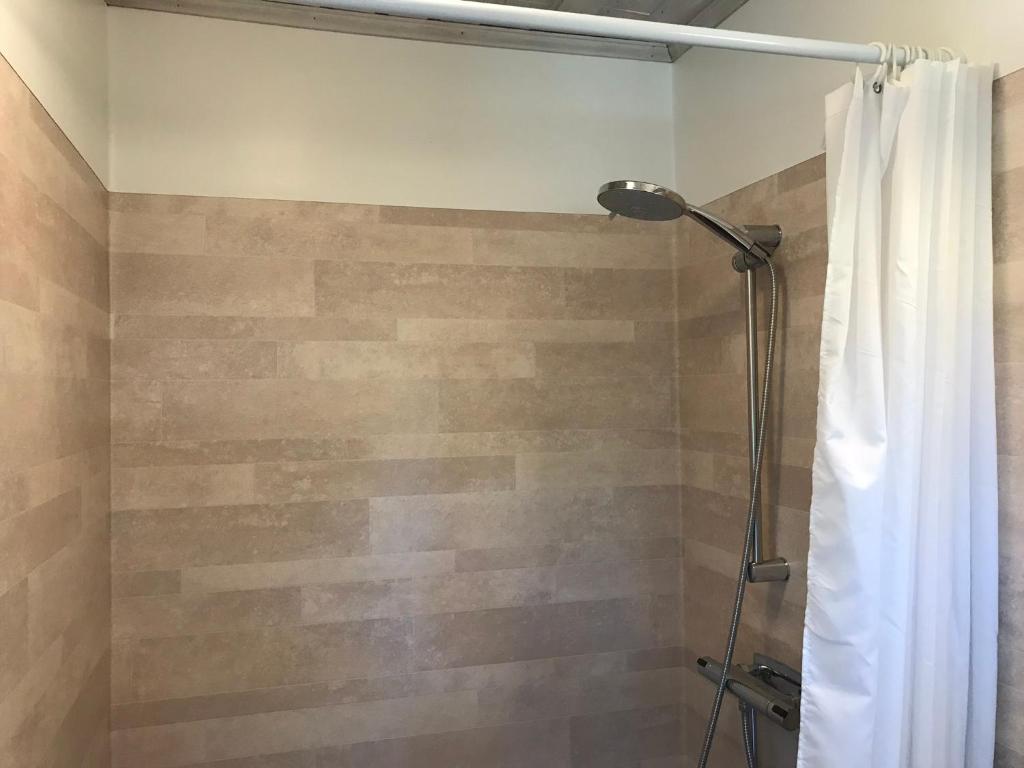 Koupelna v ubytování Tuvagård B&B Vindhästar